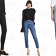 Super Skinny High Jeggings, $14 | Loose Fit Regular Jeans, $42 | Girlfriend Trashed Jeans, $24